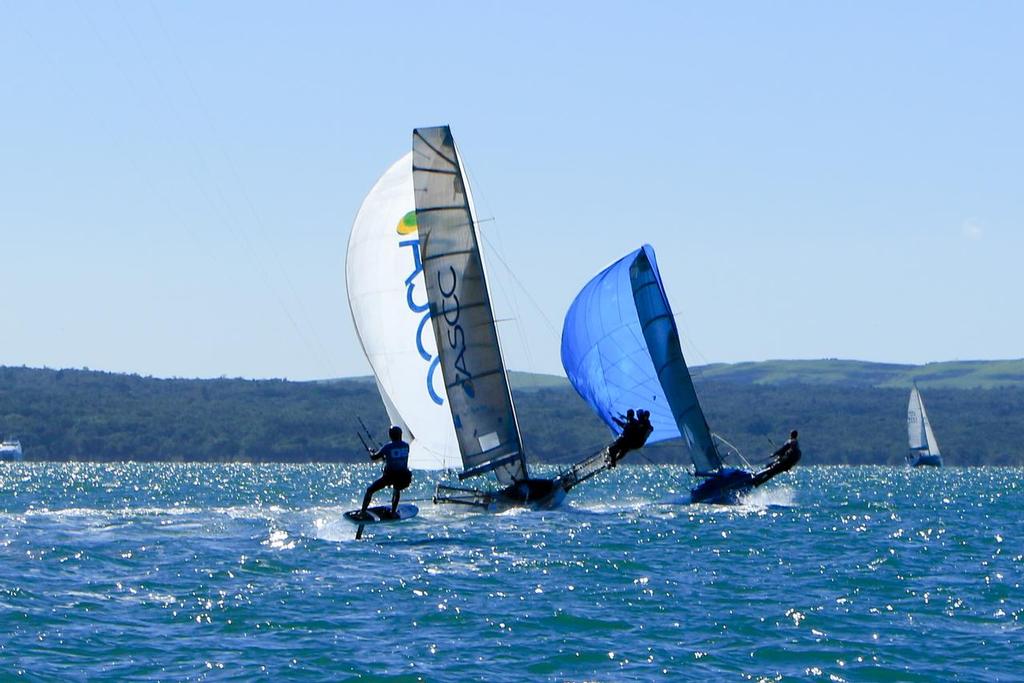 King of the Waitemata Skiffs and Foils 03 - King of the Waitemata - May 2017 © Mike Peffers Photography www.mikepeffersphotography.com